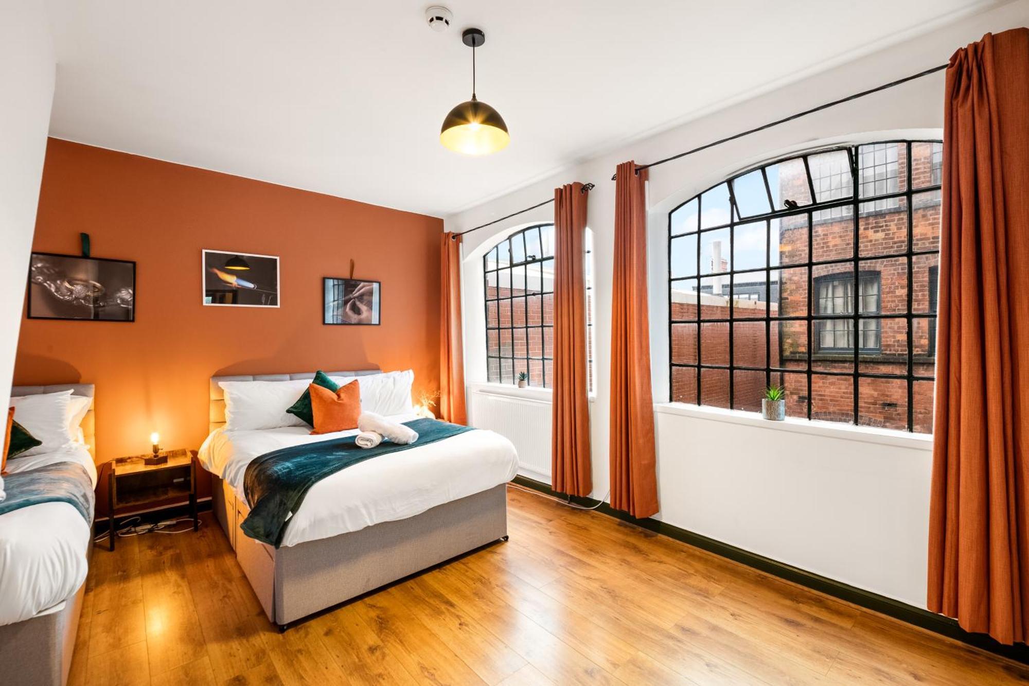 Spacious Birmingham City Apartment Exteriör bild